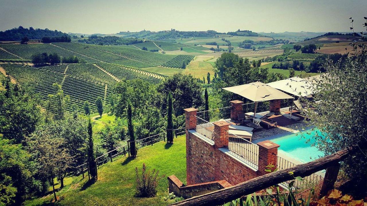 Grazzano Badoglio Relais Di Tenuta Santa Caterina B&B מראה חיצוני תמונה